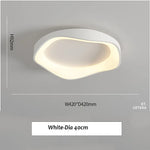 lampe moderne ondulé blanc gris noir led 40cm 50cm contemporaine