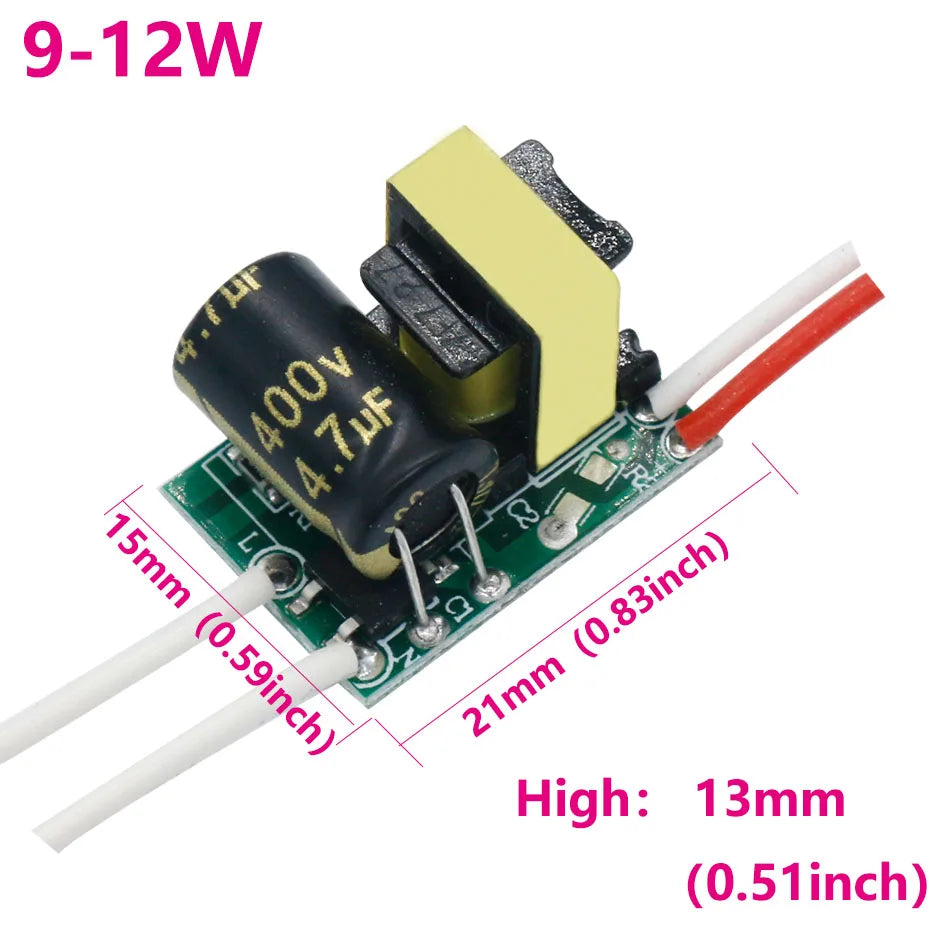 transformateur led non isolé 7w 9w 12w 12 18w 18 24w 24 32w tension