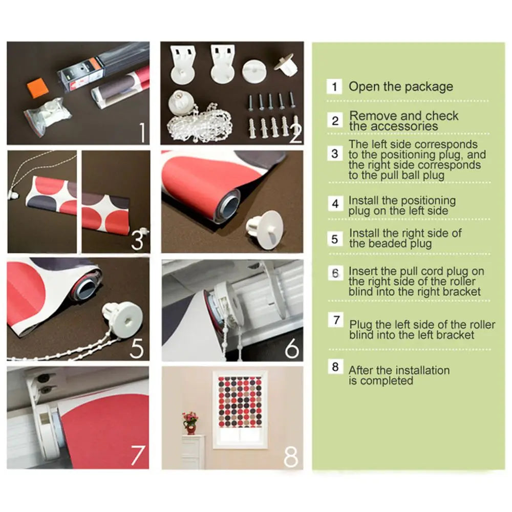 Kit fixation stores roulants blanc moderne rondelles vis câble 25mm 38mm