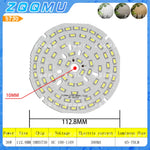 Panneau LED rond blanc moderne 36W 50W 112.8mm grille LED certifié