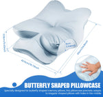 couvre lit papillon bleu clair soyeux moderne élégant fermeture glissière boucle dissimulée polyester coton