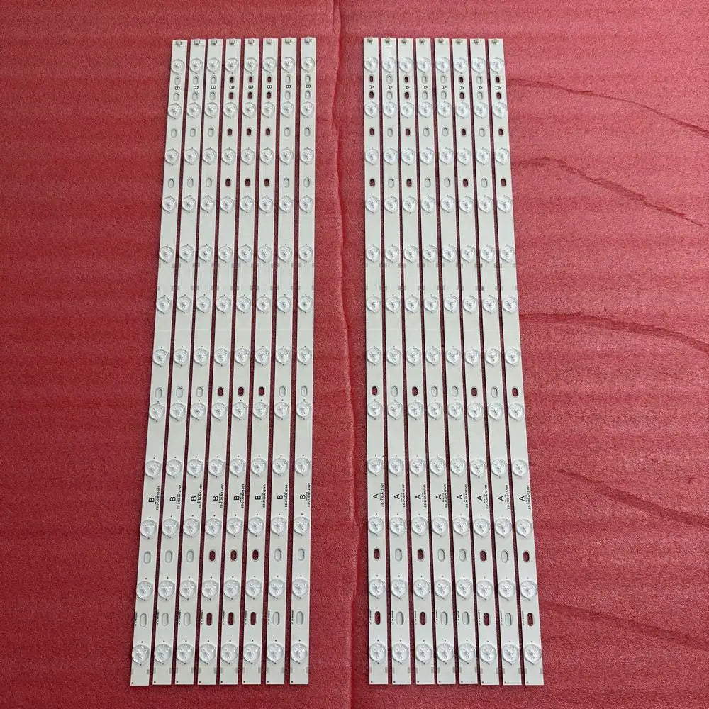 bandes led blanc perforations moderne éclairage aluminium sans cable fixations autres