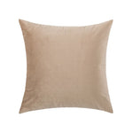 coussin patchwork marron carré moderne 45x45cm amovible lavable decoration maison