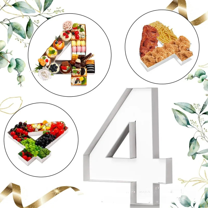 boîtes numériques thème blanc modernes anniversaire mariage décoration gâteaux fruits macarons