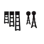 supports mural clips photo noir blanc modernes cadre photo domicile