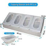 station garniture acier inoxydable 304 couvercle silicone stockage ingrédients pizza moderne rangement professionnel étanche