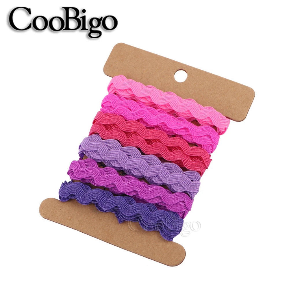rubans franges texturés bleu vert orange rouge rose jaune noir blanc marron gris 6mètres