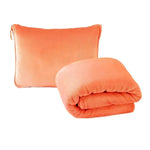 couverture velours corail portable anti boulochage voyage pique nique sac rangement gris compact