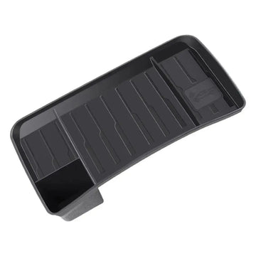 organisateur voiture tesla model rangement noir tissues smartphone cartes bancaires minimaliste utilitaire
