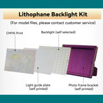 kit lampe led diy ajustable aluminium usb télécommande couleur réseau mailles adhésif blanc chaud