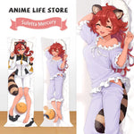 housse coussin dakimakura anime personnage dessin animé décorative lit sofa grande taille violette