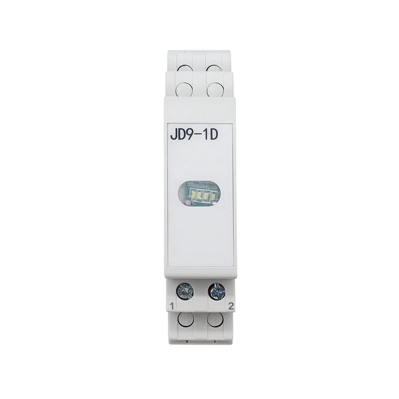 interrupteur électrique blanc rouge moderne rail voyants lumineux ac dc 230v
