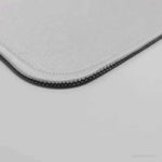 tapis jeu personnalisable blanc texture tissée moderne adhésif 600x700x2mm
