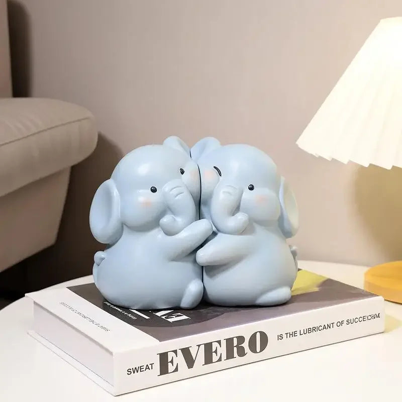 Détail du fond antidérapant du serre-livres canard
