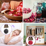 pétales roses séchées naturelles décoration maison mariage baby shower DIY