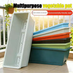pots légumes auto absorbants drainage corde absorbante poignées métalliques couleurs variées moderne intérieur semis