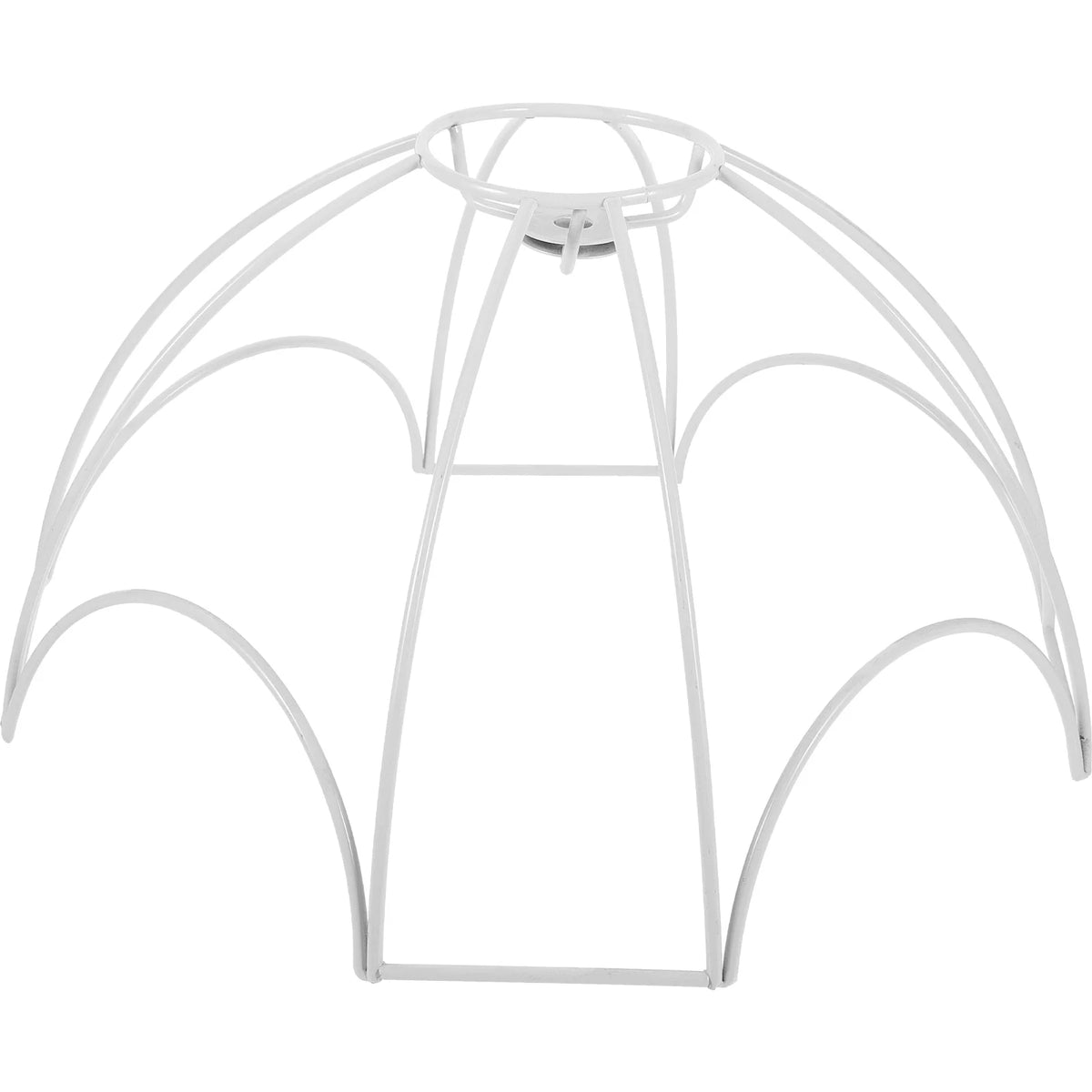 cadre lampe diy blanc structure metal moderne minimaliste holder table lumière