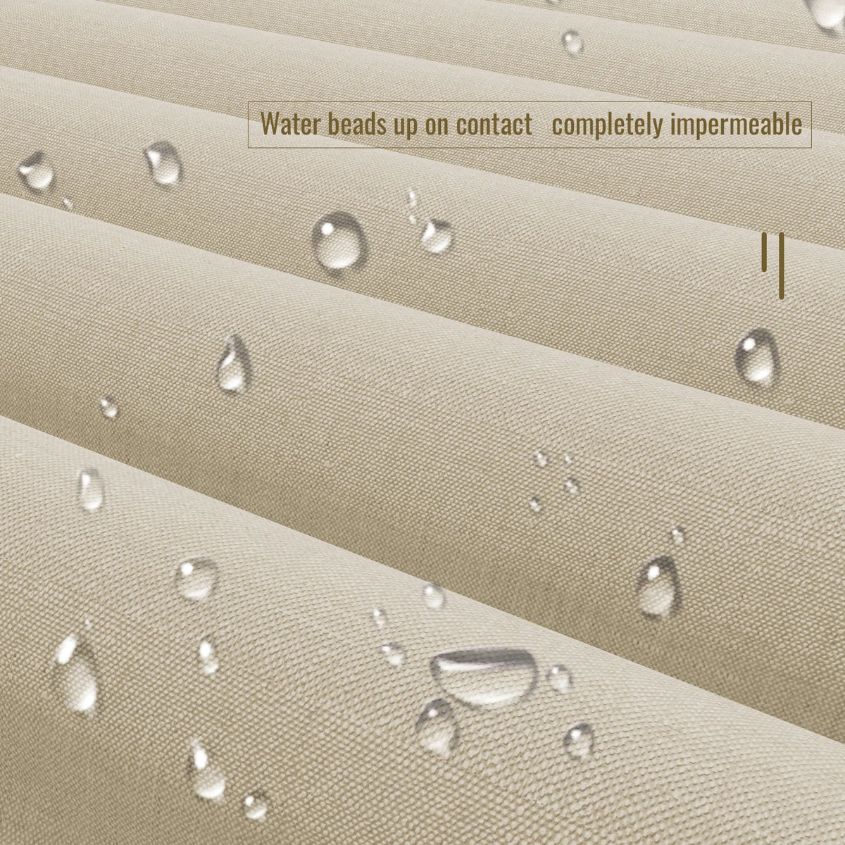 rideau douche beige texturé lin polyester moderne minimaliste opacité totale tringle pesé