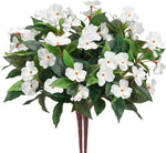 bouquets roses soie décoration mariage anniversaire baby shower intérieur tables couronne