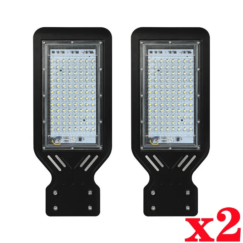 projecteur rue led 100w noir blanc moderne ip65 waterproof 220v 110v