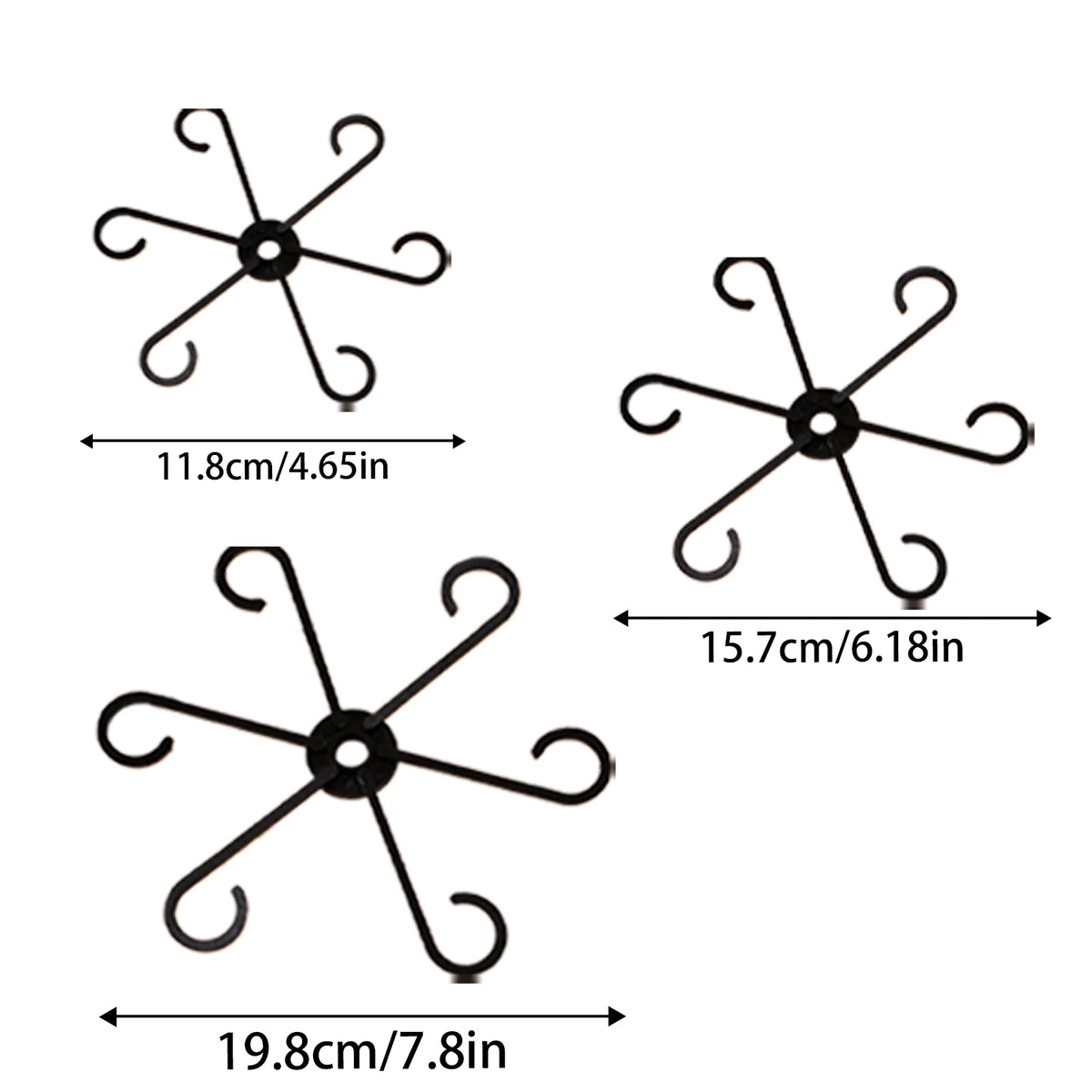 supports plantes adhésifs floral moderne noir blanc vert rose