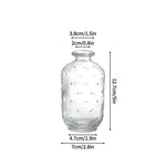 vase transparent moderne bulles couleurs vives décoration intérieure arrangement floral table mariage