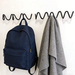 porte sacs mural moderne argent vert gris beige noir blanc uni