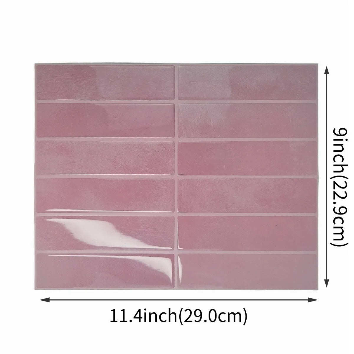 autocollants mur verts gris roses texture marbrée effet 3d moderne minimaliste feuilles feuilles