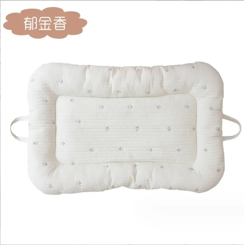 matelas bébé coton oiseaux motif doux confortable portable ans