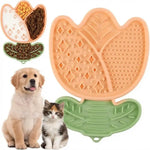 bol alimentaire animal moderne forme tulipe silicone antidéglutition antichoque