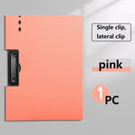 porte documents moderne clips latéraux mat noir bleu vert orange gris rose opaquet