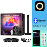ruban led multicolore moderne clips télécommande application mobile synchronisation musicaleRGBO