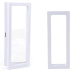 boîte présentation bijoux noir blanc contemporaine mat clips grille tailles différentes
