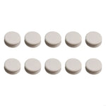 boucles magnétiques or noir blanc modernes 10 pièces métalliques brillantes