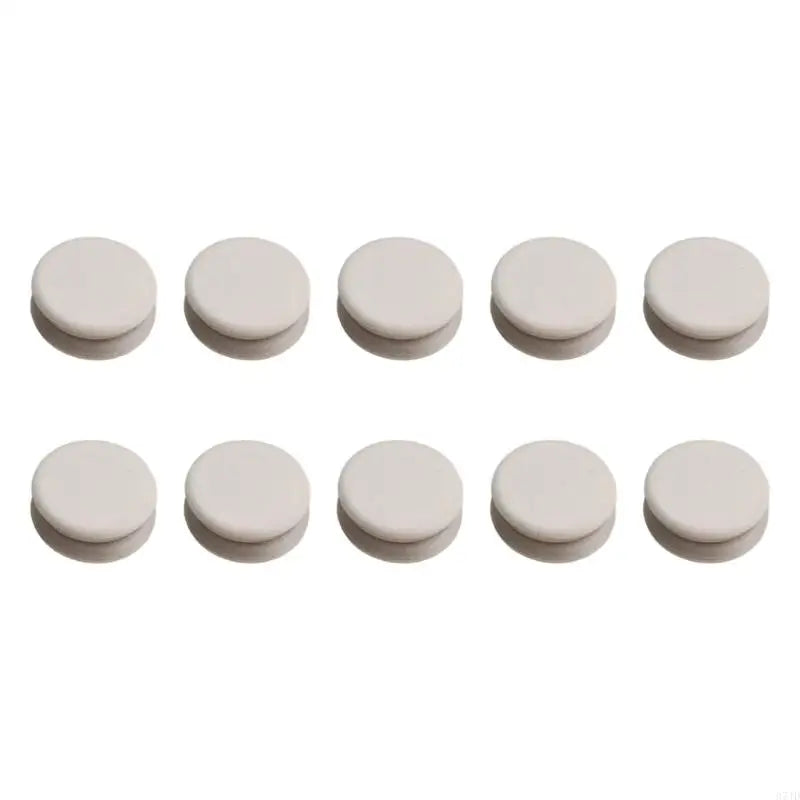 boucles magnétiques or noir blanc modernes 10 pièces métalliques brillantes