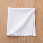 serviettes table coton uni classiques couleurs variées maison party festive