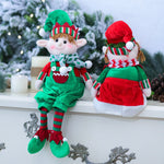 Lutin de Noël avec décoration festive