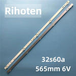 bande lumineuse led blanc moderne fixation connecteurs led 564mm 565mm 3v 6v
