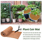 tapis coco marron clair texture naturelle pratique rustique 100cmx30cm 100cmx40cm 100cmx50cm 200cmx50cm