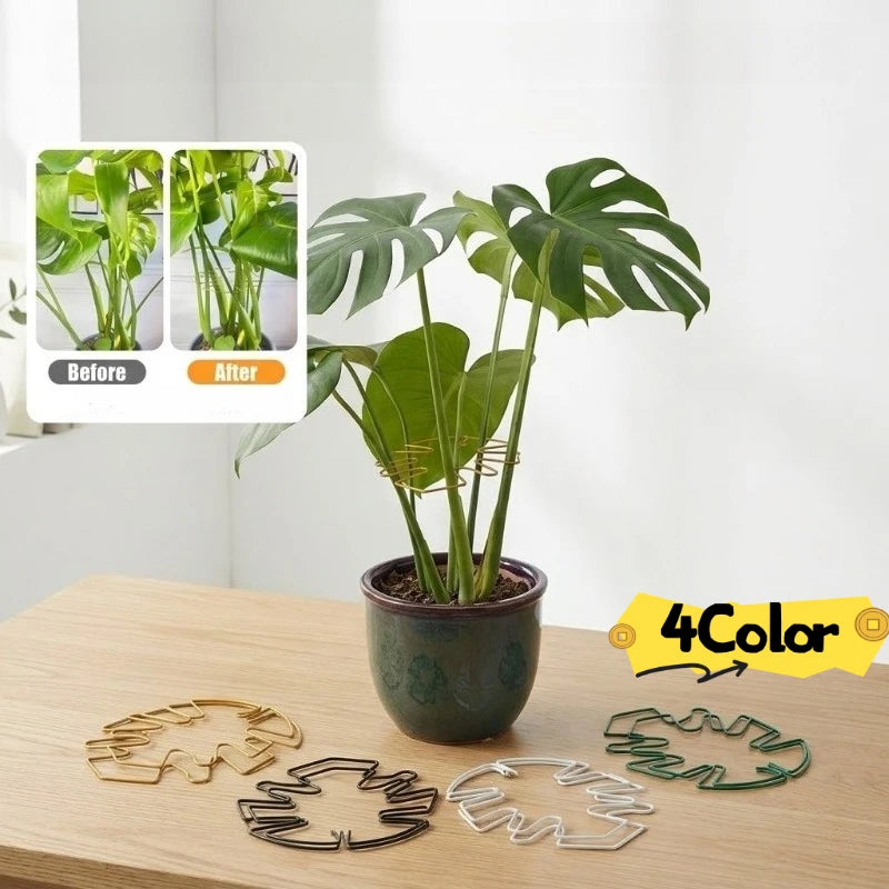 clips plante or noir vert moderne feuille monsteraintérieur extérieurgardening accessories