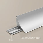 éclairage intérieur led barre lumineuse aluminium blanc moderne clips chambre coucher
