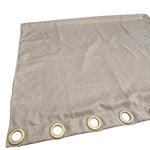 rideau anti radiation beige gris tissu texturé moderne dorés protection emf