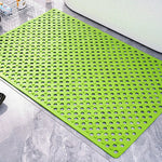 tapis bain antidérapant microfibre perforations modernes couleurs variées rose gris bleu vert violet minimaliste
