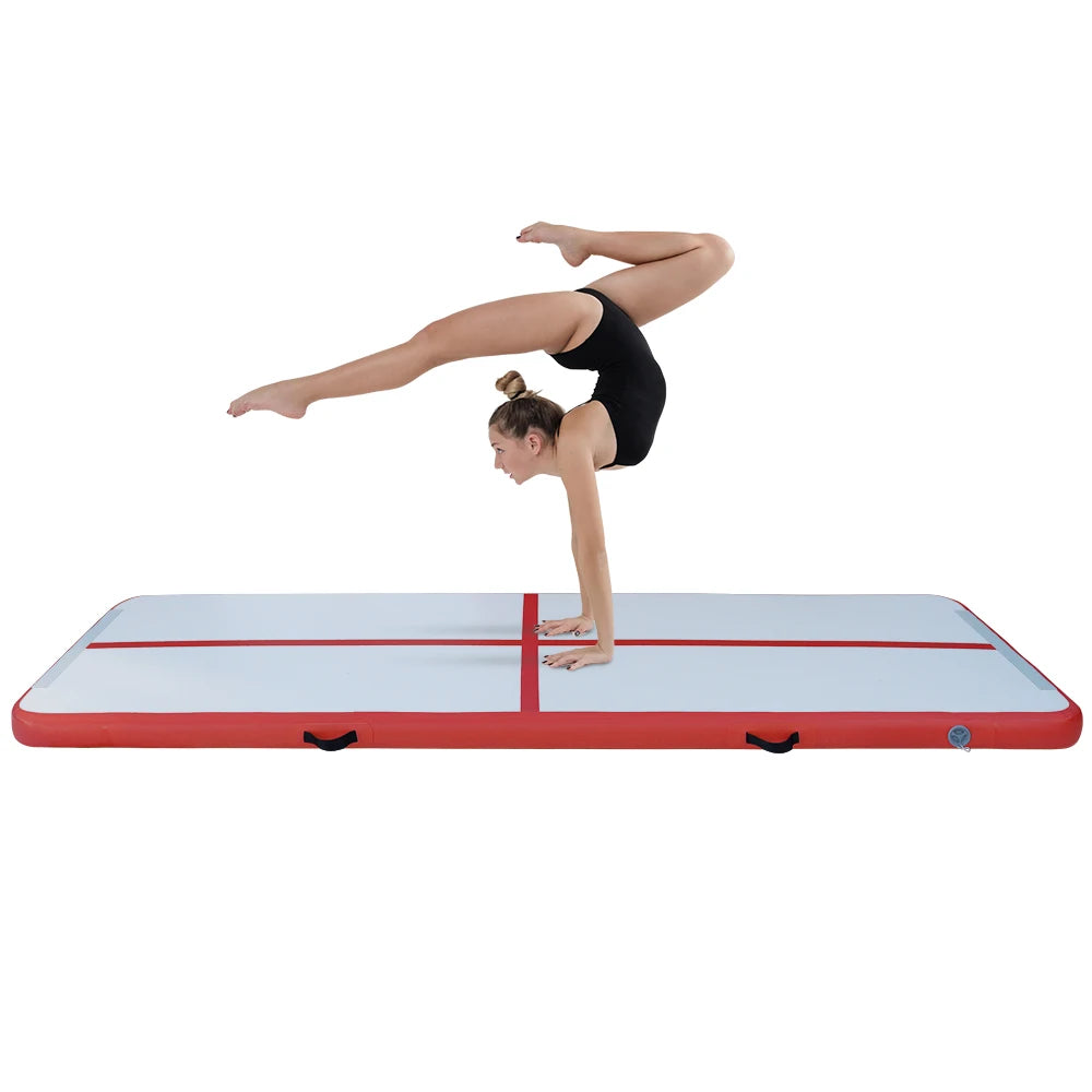 tapis gymnastique bleu clair vert orange rose noir yoga exercice non glissant durable