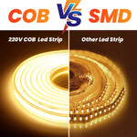 Éclairage linéaire LED COB avec interrupteur
