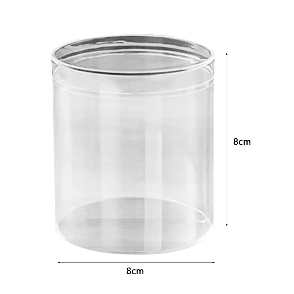 boîtes rangement plastique transparent couvercle empilables divers usage collection capsules