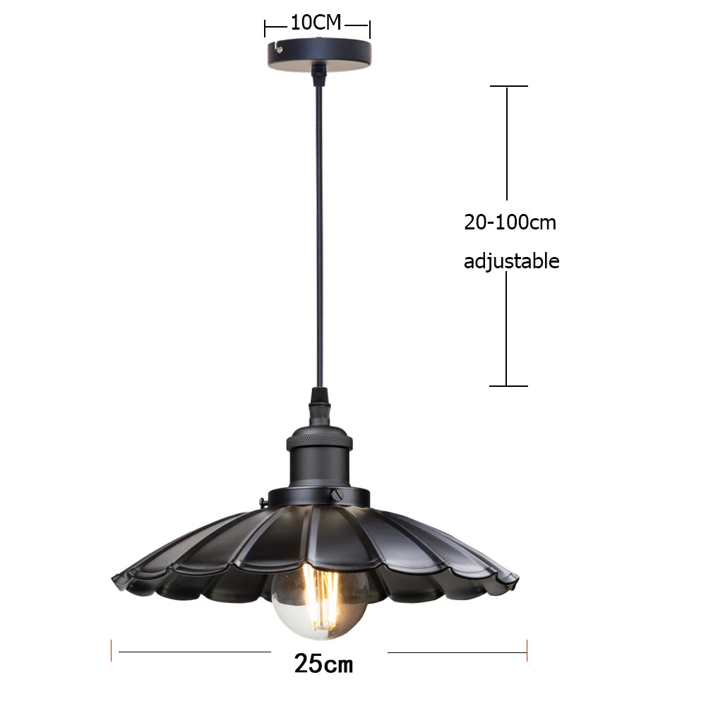 lampe suspendue vintage blanc doré émail brillante chambre salon étude