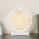 lampe sol moderne blanc circulaire relief éclairage led minimalisteTouchableSwitch cable garantie 2ans