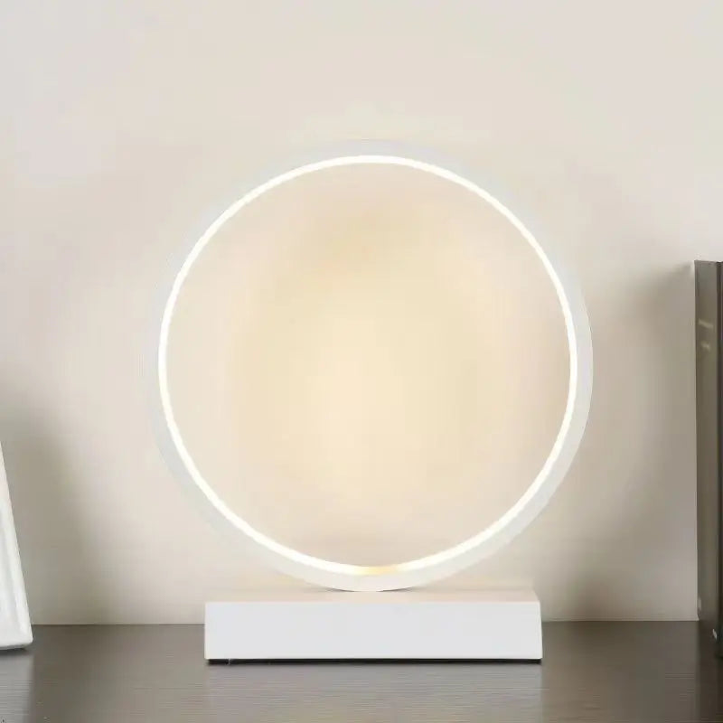 lampe sol moderne blanc circulaire relief éclairage led minimalisteTouchableSwitch cable garantie 2ans