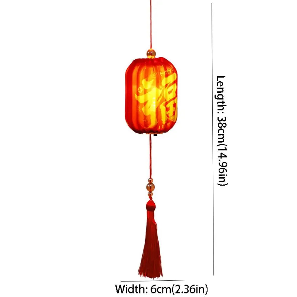 lanternes chinoises rouges anniversaire festives symboles chinois pompon ruban métal traditionnel